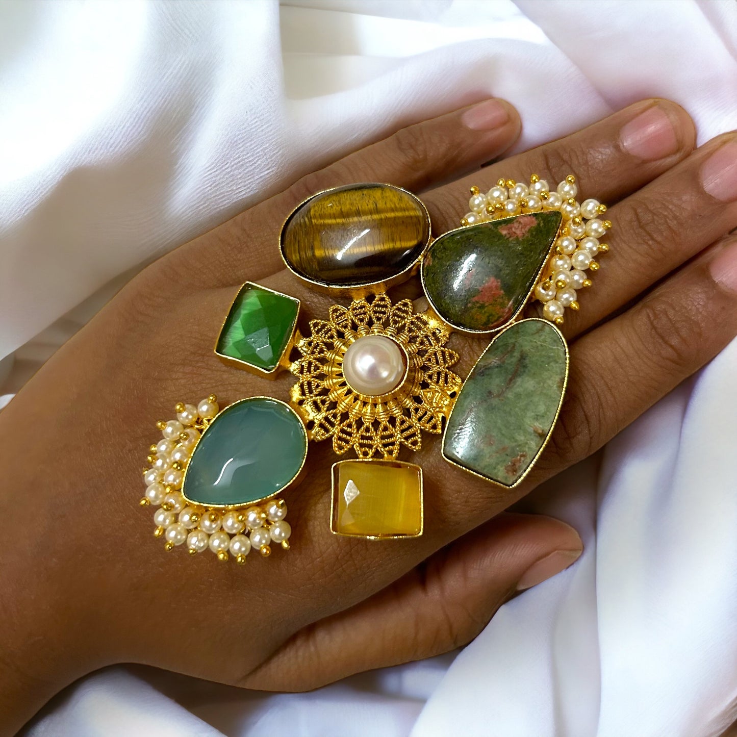 Prabha Oversize Ring