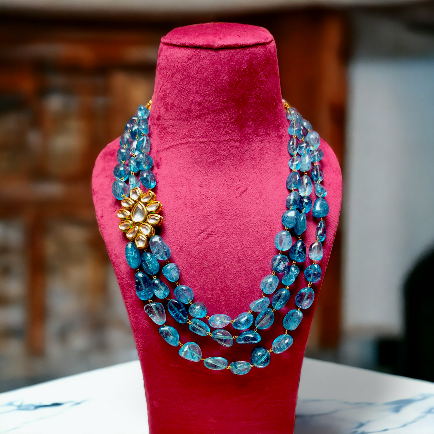 Mani Hydro Tourmaline Mala