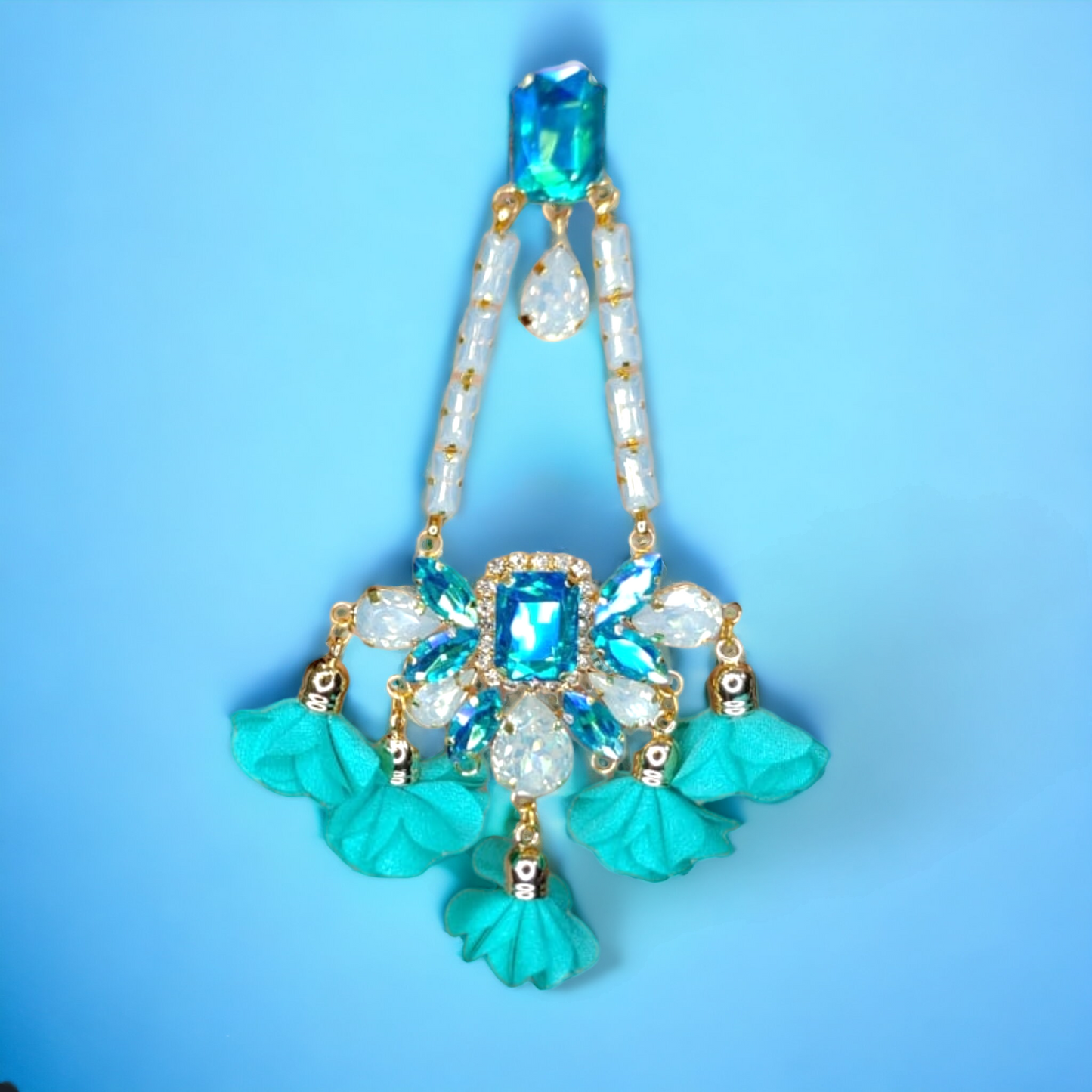 Floral Jhoomer Earrings