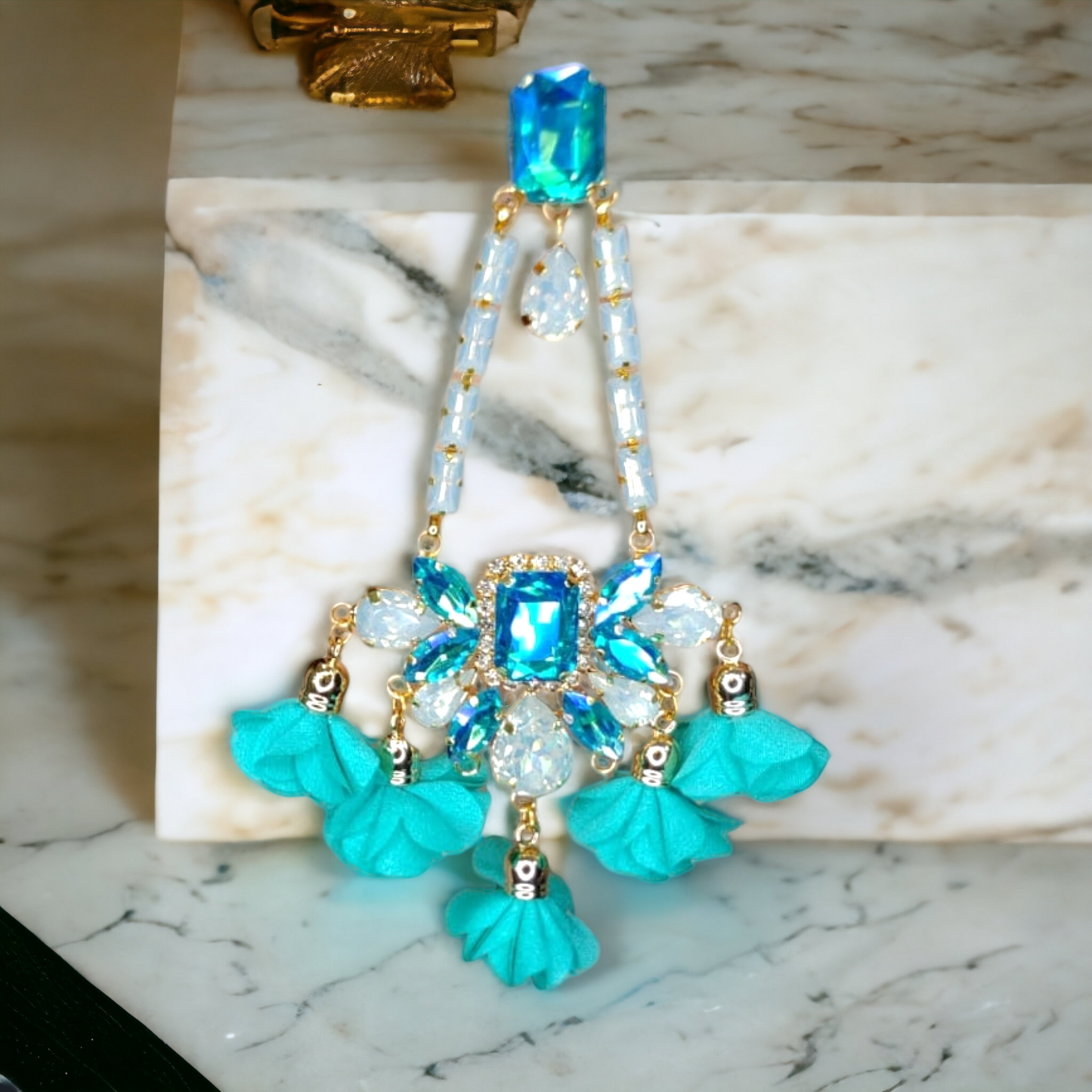 Floral Jhoomer Earrings