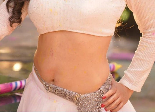 Peacock Jaal Waist Belt