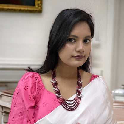 Chavar Five Layered Onyx Mala