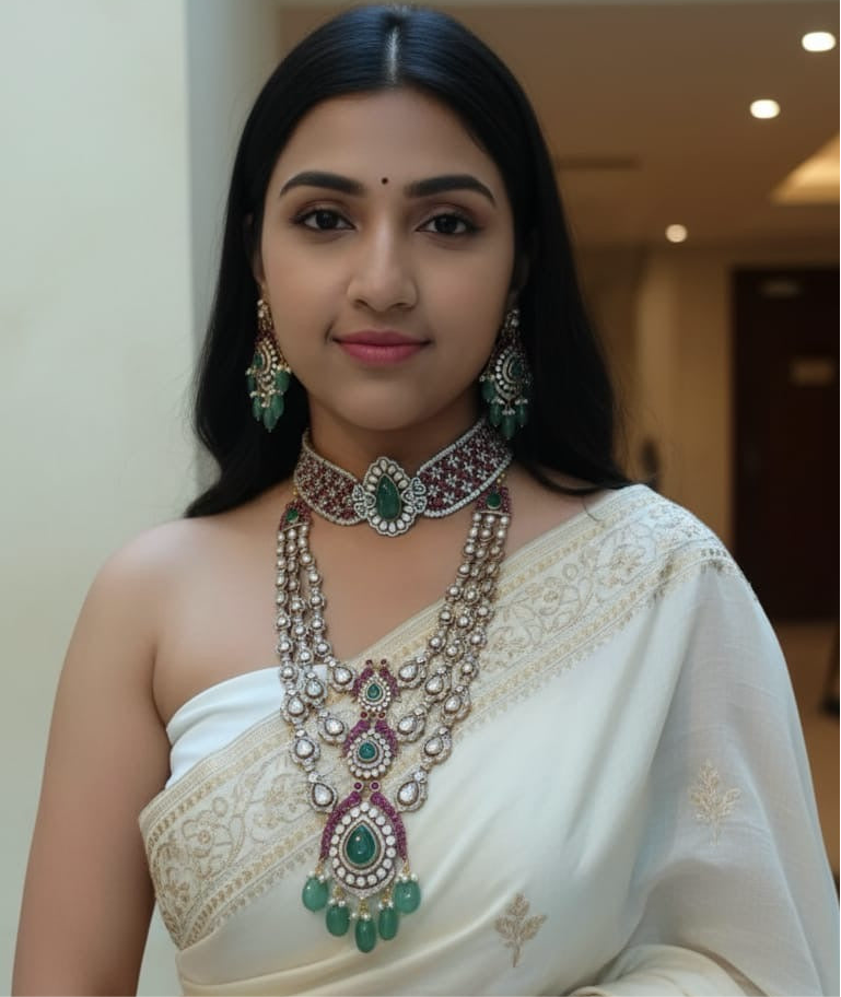 Aarki Polki Necklace set