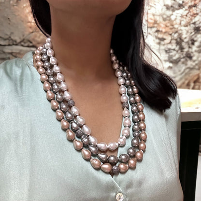 Param Baroque Pearl Mala