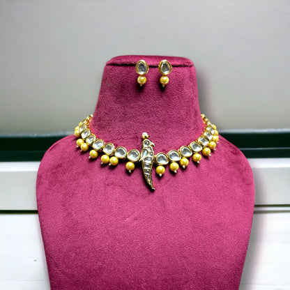 Parrot Kundan Necklace