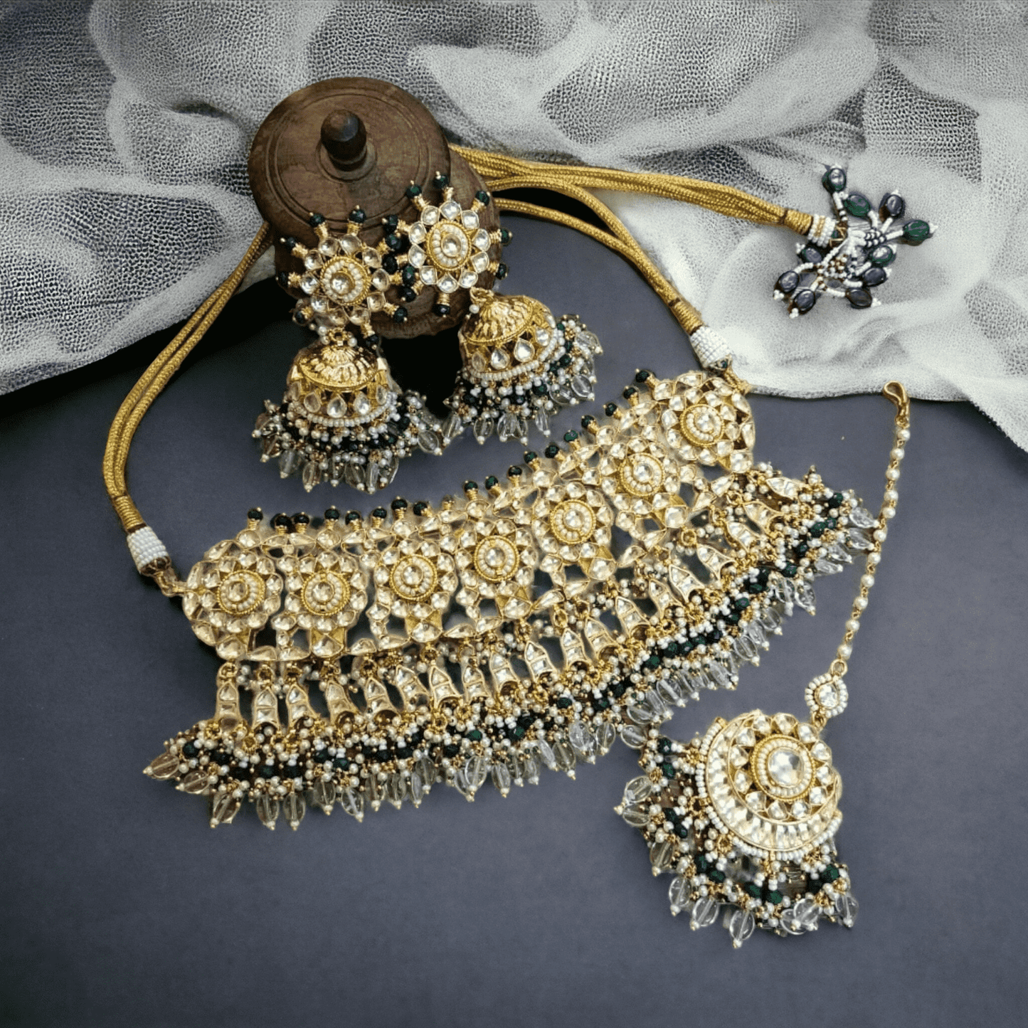 Sahithi Polki Set