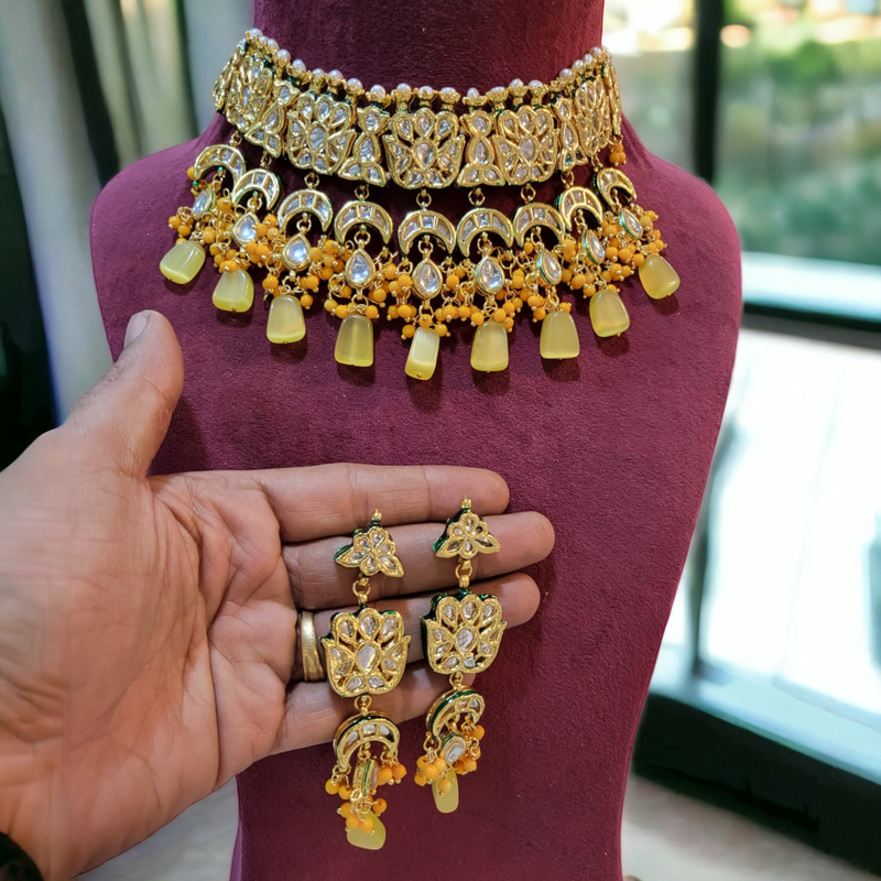 Mitali Kundan Necklace Set
