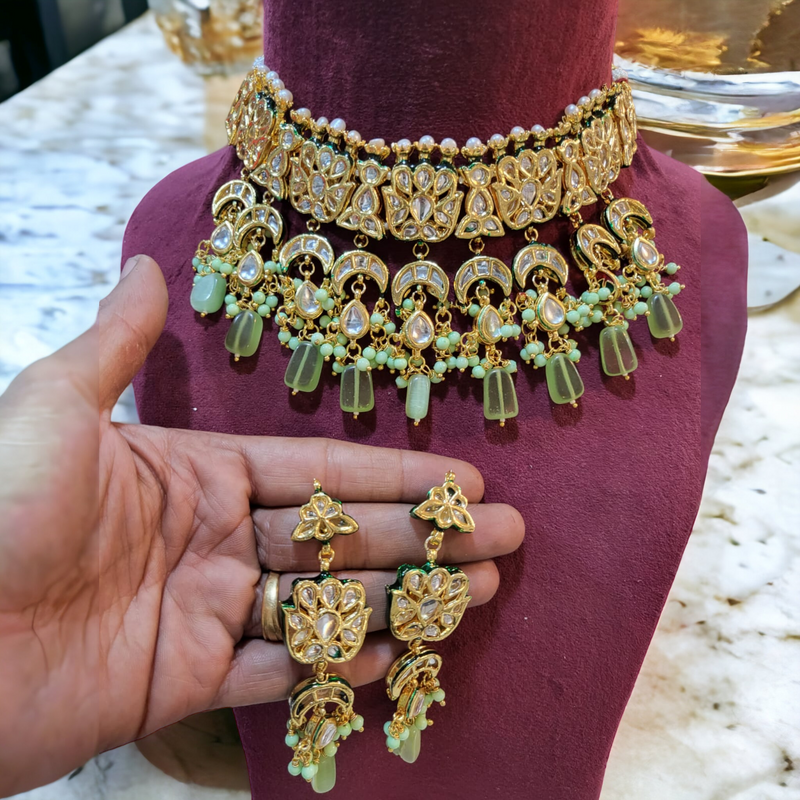 Mitali Kundan Necklace Set
