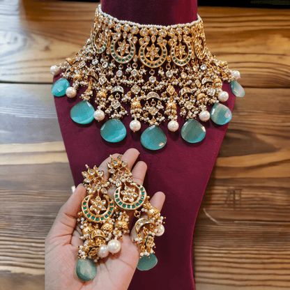 Sunanda Kundan Necklace Set