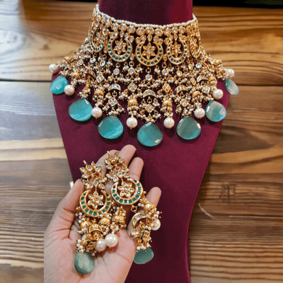 Sunanda Kundan Necklace Set