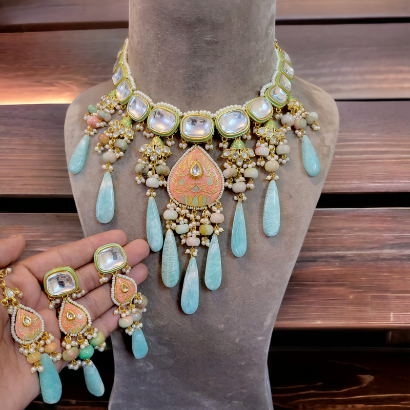 Rakul Uncut Necklace Set