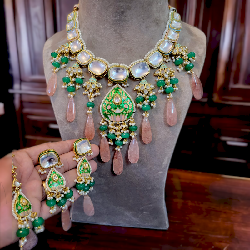 Rakul Uncut Necklace Set