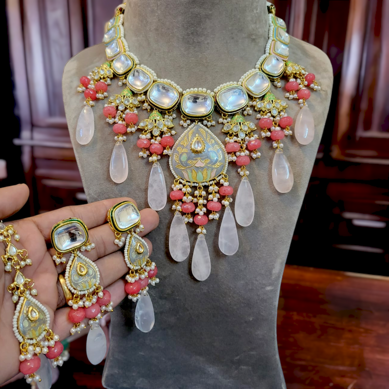 Rakul Uncut Necklace Set