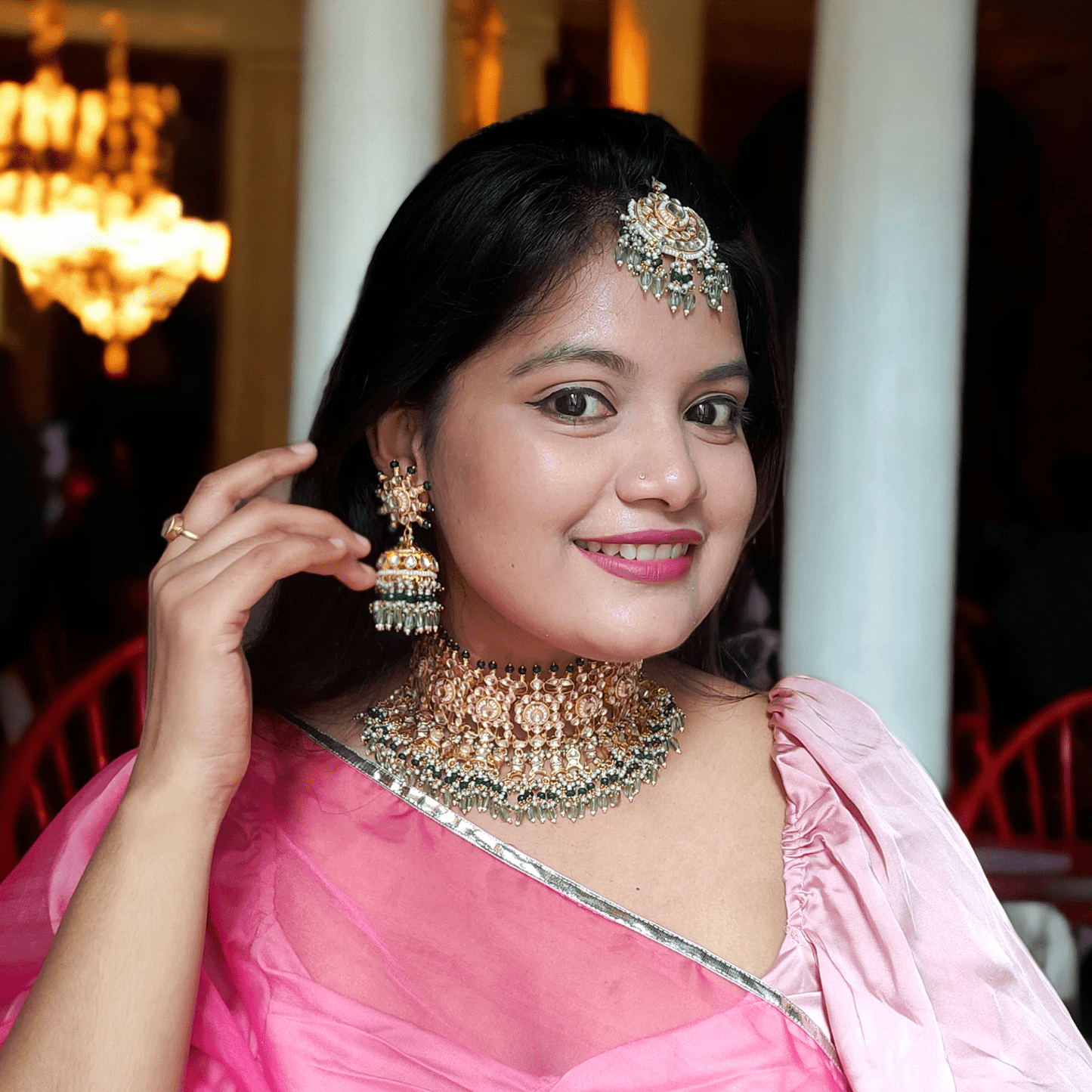 Sahithi Polki Set