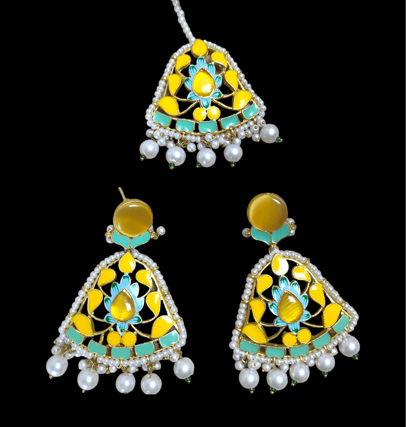 Monarch Rani Necklace With Earrings Set