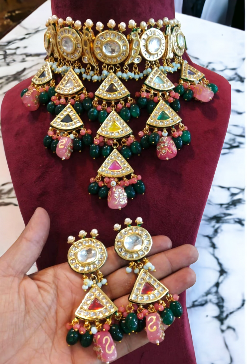 Spardha Kundan Necklace