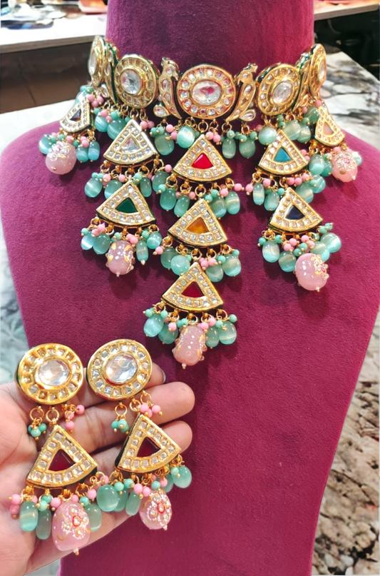 Spardha Kundan Necklace