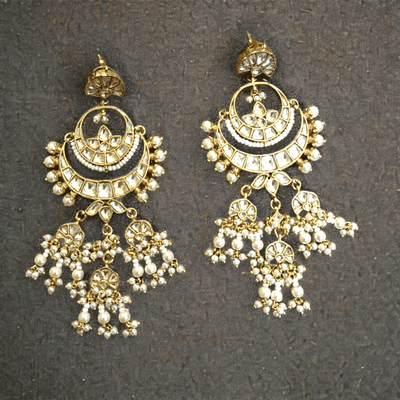 Avinti Polki Danglers Earrings