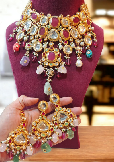 Riddhi Kundan Necklace Set