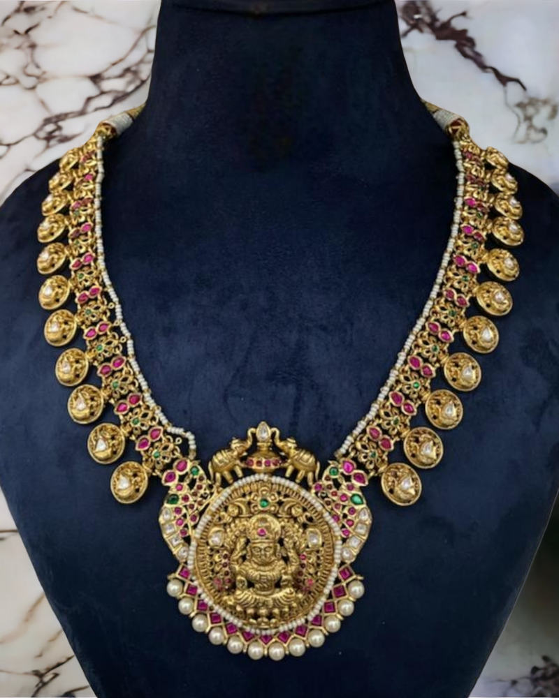 Prashant Temple Necklace Set