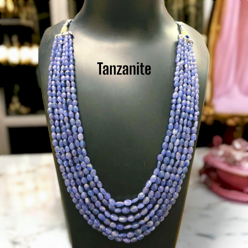 tanzanite gemstone 6 layer mala