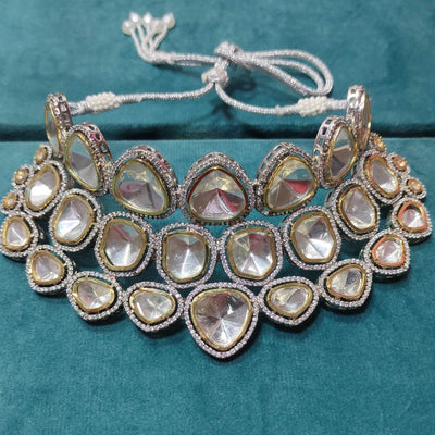 Riaaz Uncut Polki Choker Set