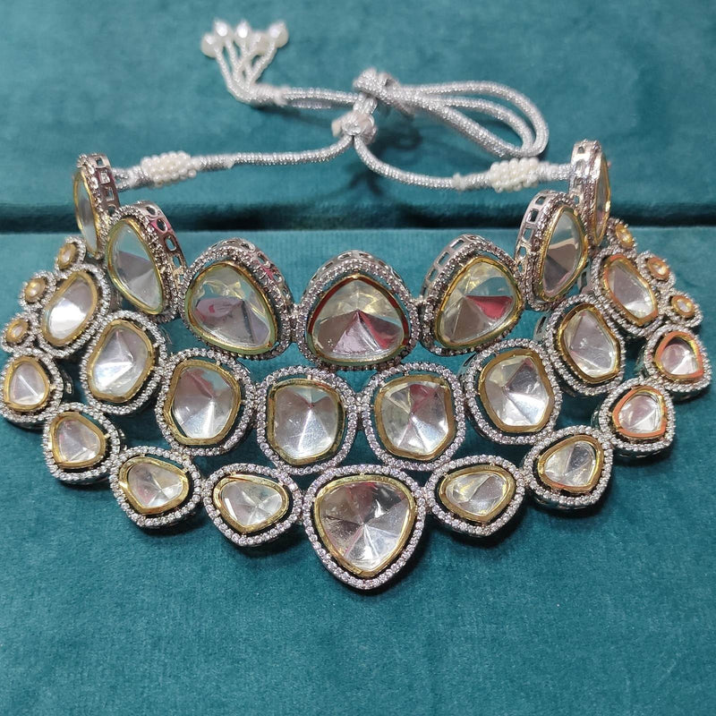 Riaaz Uncut Polki Choker Set