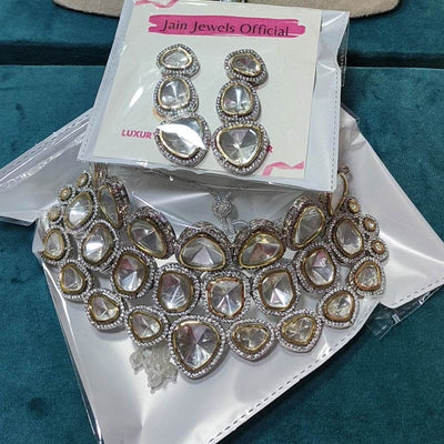 Riaaz Uncut Polki Choker Set