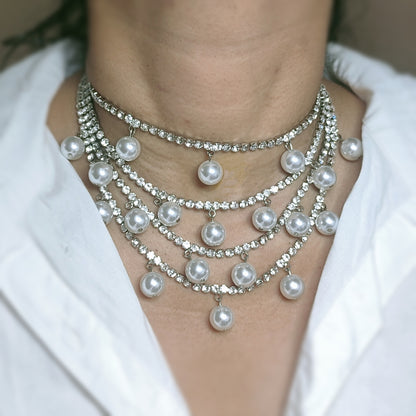 Laila Layered Zirconia Necklace