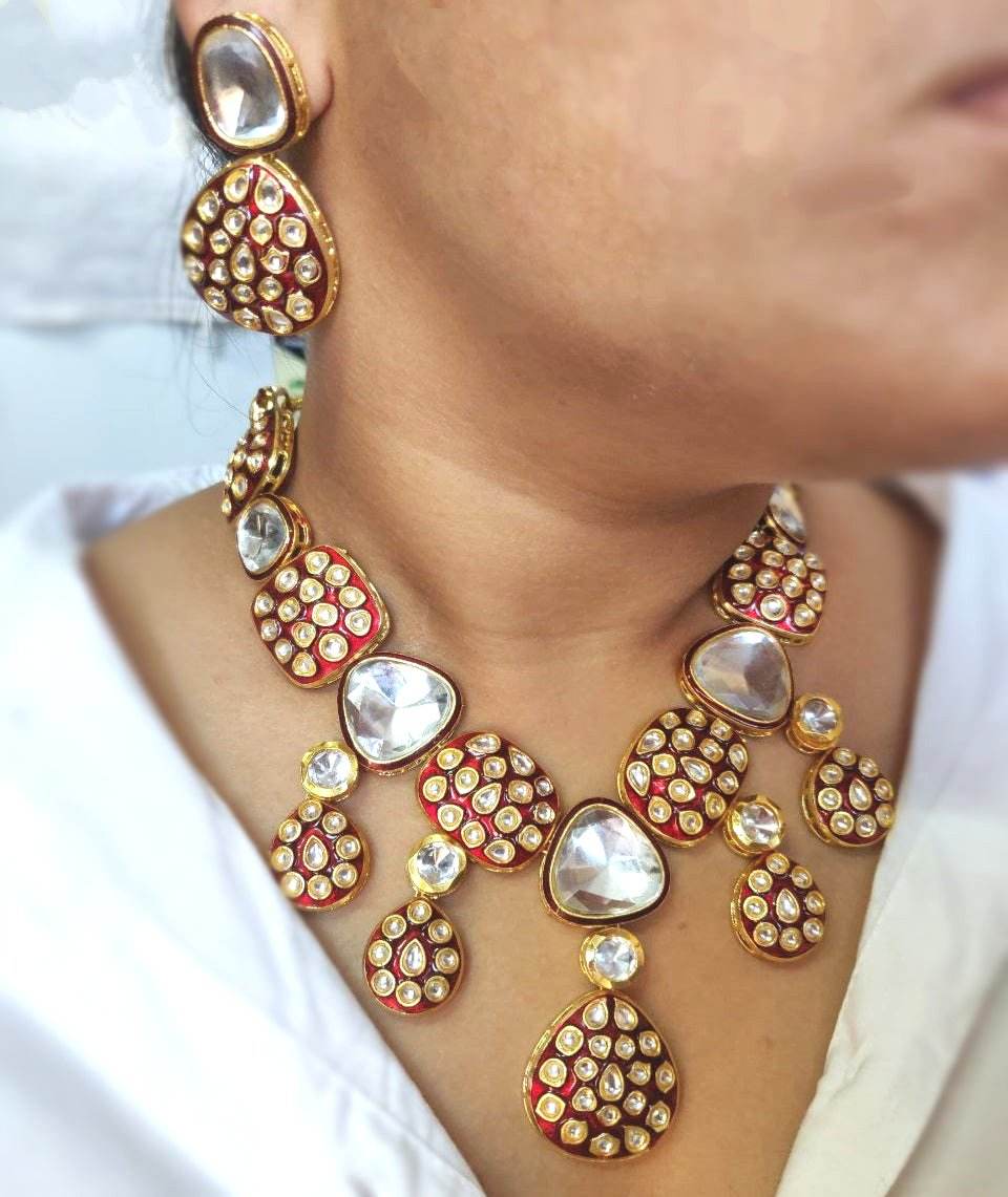 Raya Meenakari Necklace