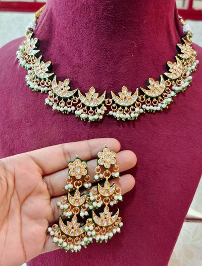abinandan necklace and earring