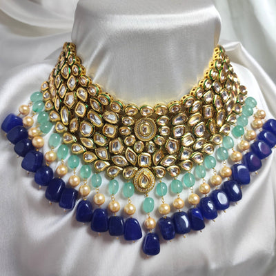 humaira kundan necklace set