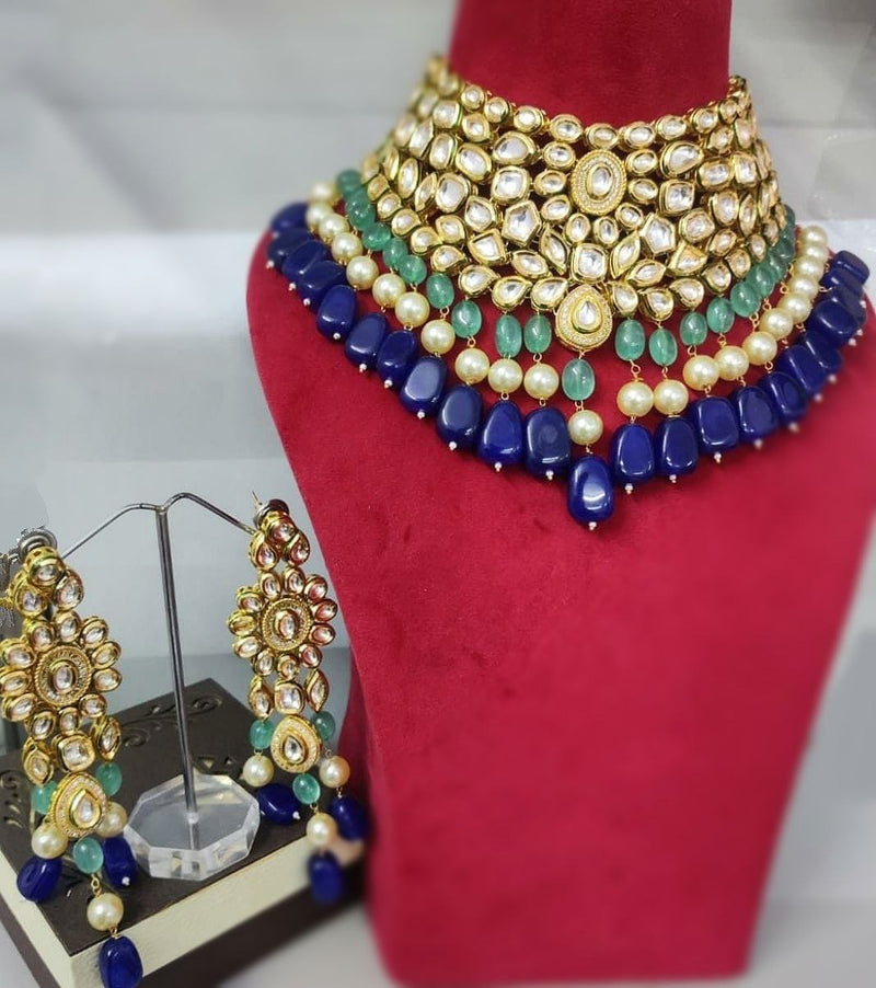 humaira kundan necklace with earring