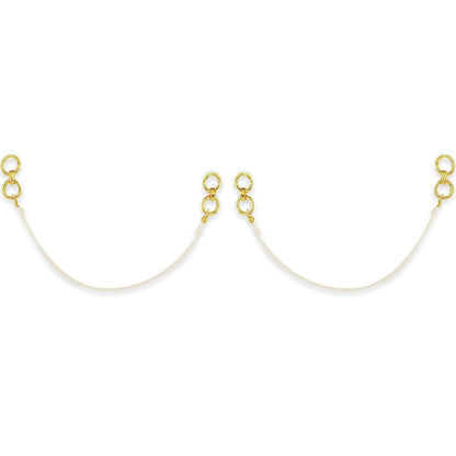 transparent earring supporter